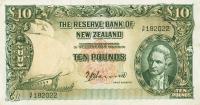 p161a from New Zealand: 10 Pounds from 1940
